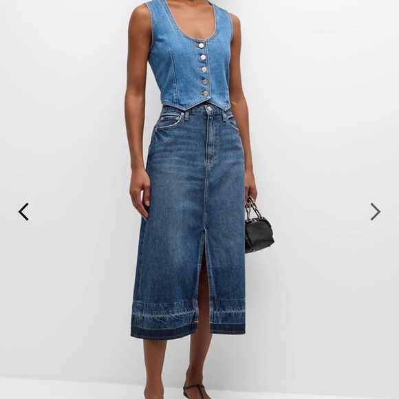 Simkhai Denim Midi/Maxi Skirt, size M - Picture 12 of 13